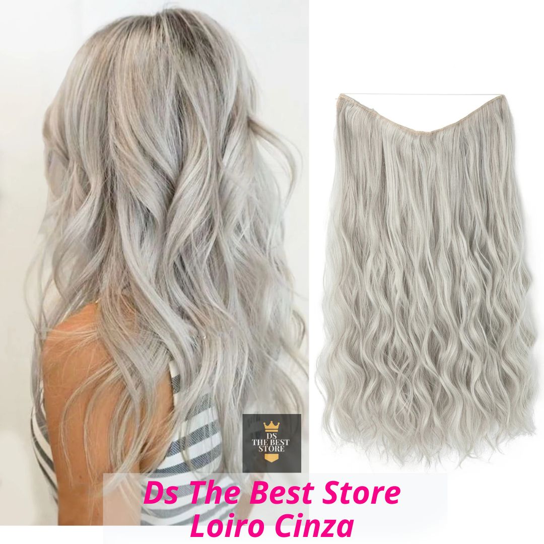 Cabelo Volumoso em Minutos com o Aplique 2 em 1 (Fio + Tic Tac)