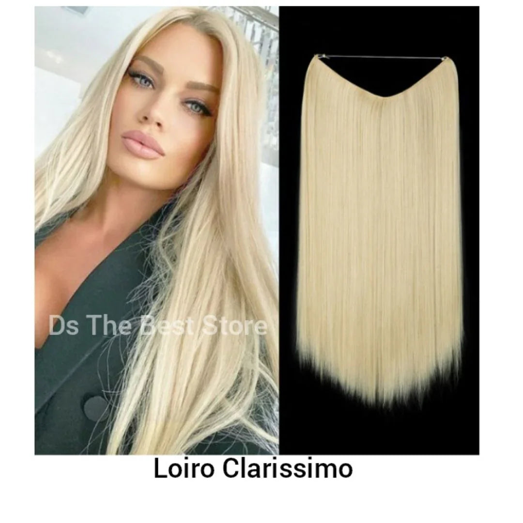 Magical Hair Extensor Liso 50CM E 55CM - NATAL DE OFERTAS APLIQUES