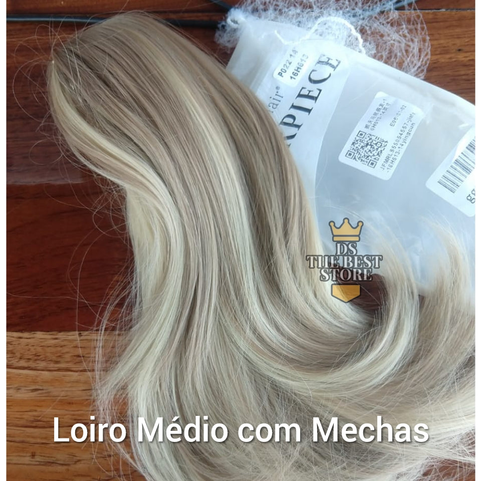 Rabo de Cavalo Piranha - Identico ao cabelo humano -  Oferta Aniversário de 5 anos da loja