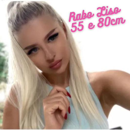 Magical Hair Extensor Rabo de Cavalo Liso 55 e 80cm